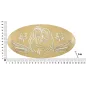 PANEL NATIVITY GOLD -B- 120X2X60 cm